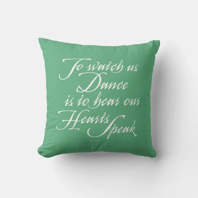 Watch Us Dance Cushion (Front)