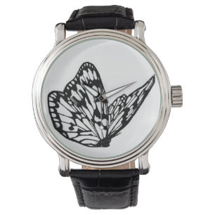 watch with butterfly