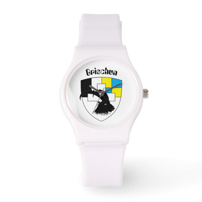 Watch with Swiss Design Grisons Switzerland (Front)