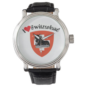 Watch with Swiss Design Schweiz Suisse Switzerland