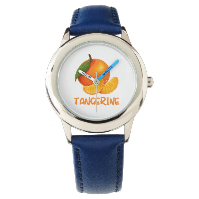 Watch with tangerine (Front)