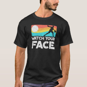 Watch Your Face Dodgeball Surf Team T-Shirt