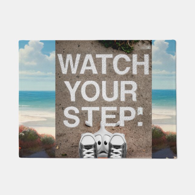 Watch your step doormat (Front)
