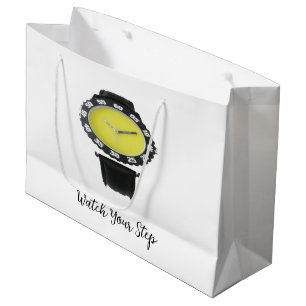 Watch Your Step Novelty  Large Gift Bag