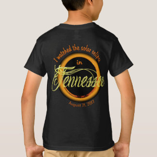 Watched Solar Eclipse TN Kid's Shirts