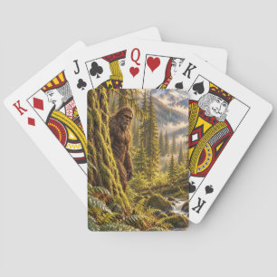 Watcher in the Olympics Bigfoot Playing Cards
