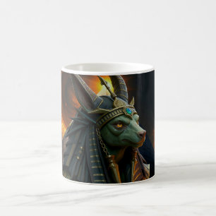 Watcher of the Afterlife – Anubis.  Coffee Mug