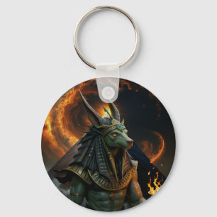 Watcher of the Afterlife – Anubis.  Key Ring