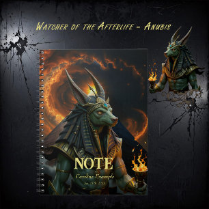 Watcher of the Afterlife – Anubis. Notebook