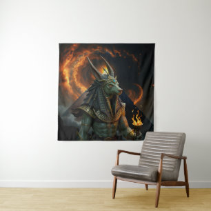 Watcher of the Afterlife – Anubis. Tapestry