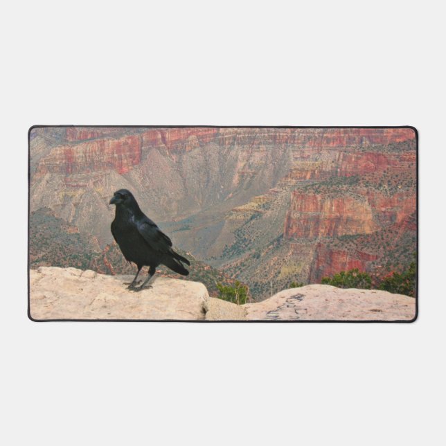 Watcher of the Canyon Desk Mat (Front)