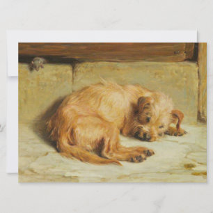 Watchful Cocker Spaniel Dog Card
