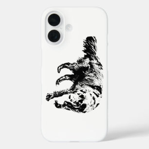 Watchful Retriever Lines iPhone 16 Case