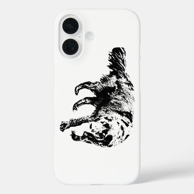 Watchful Retriever Lines Case-Mate iPhone Case (Back)