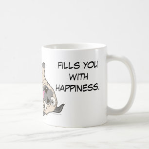 Watching a Pug be a Pug Fills You With Happiness. Coffee Mug