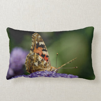 Watching and Waiting butterfly Lumbar Cushion