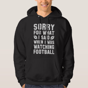 Watching Football Hoodie