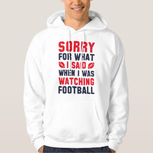 Watching Football Hoodie