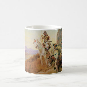 Watching for the White Man's Boats by OC Seltzer Coffee Mug