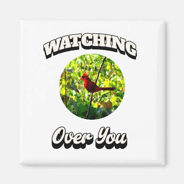 Watching Over You Magnet (Front)