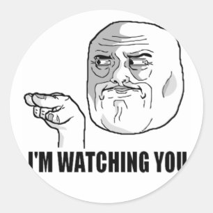 Watching Sticker