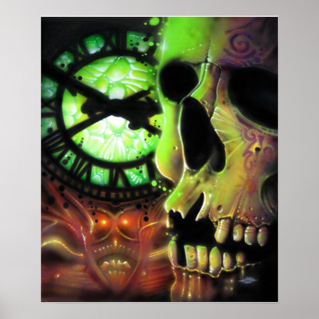 Watching the Clock Again Poster (Front)