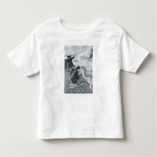 Watching the Fight at Bunker Hill illustration Toddler T-Shirt