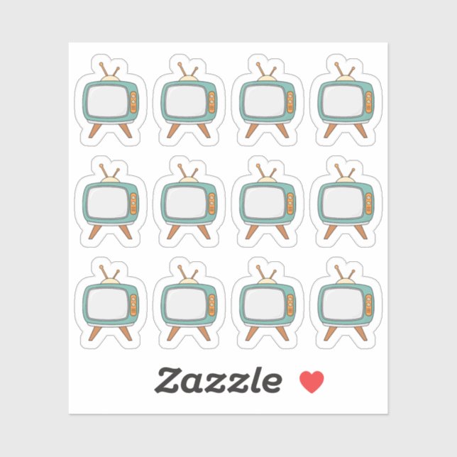 Watching TV Show Event Reminder Bujo Planner (Sheet)