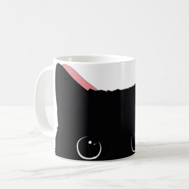 Watching you Cat Coffee Mug (Front Left)