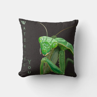 Watching You - Green Version Cushion