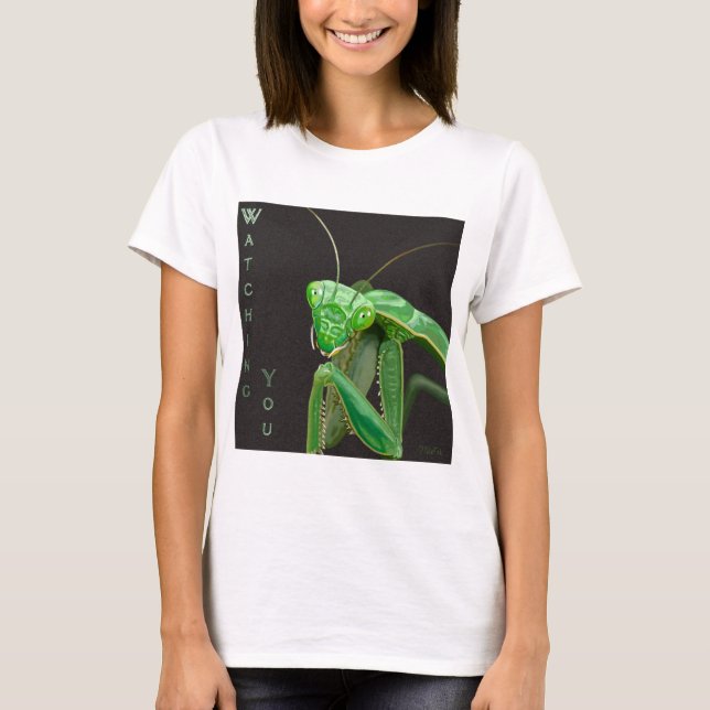 Watching You - Green Version T-Shirt (Front)