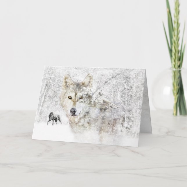 "Watching You" - Greeting Card (Front)