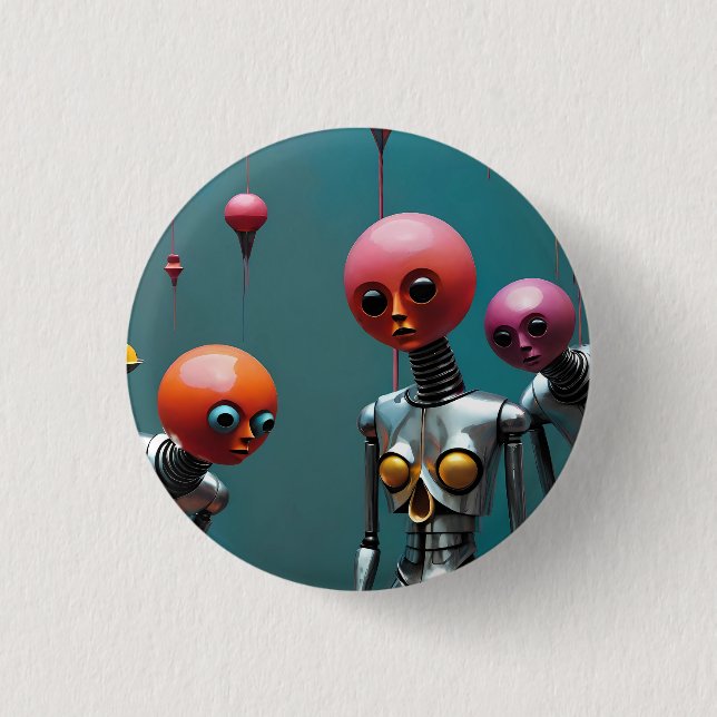 Watching You in Your Sleep 3 Cm Round Badge (Front)