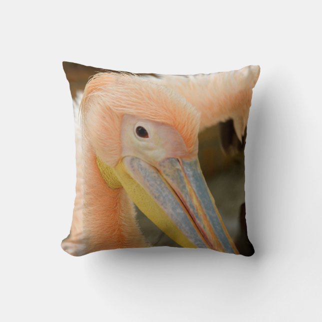 Watching You Pelican Pillow (Front)