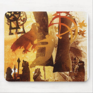 Watchstone and Symbols Mouse Pad