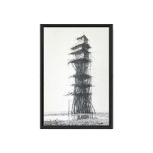 Watchtower. Suspended Refuge for Peace of Mind