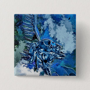 WATER 15 CM SQUARE BADGE