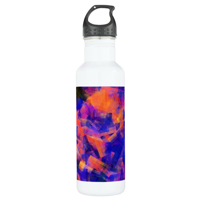 WATER ABSTRACT 1 710 ML WATER BOTTLE (Front)
