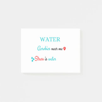 Water Aerobics Near Me Post-it Notes