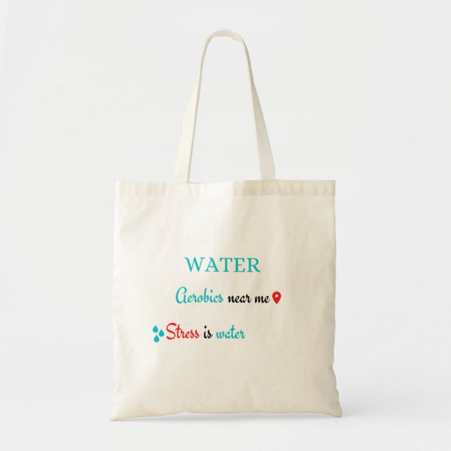 Water Aerobics Near Me Tote Bag (Front)