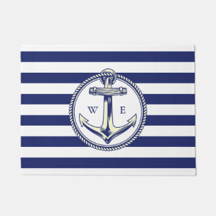 Water anchor Marine Blue Radius Doormat