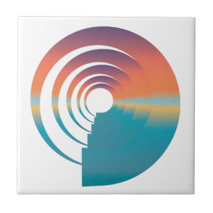 water and horizon tile