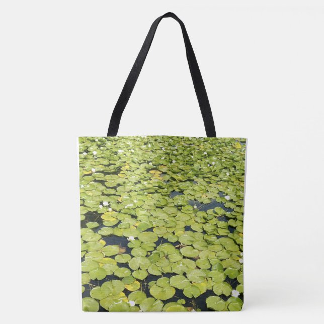 Water and Lily Tote Bag (Front)