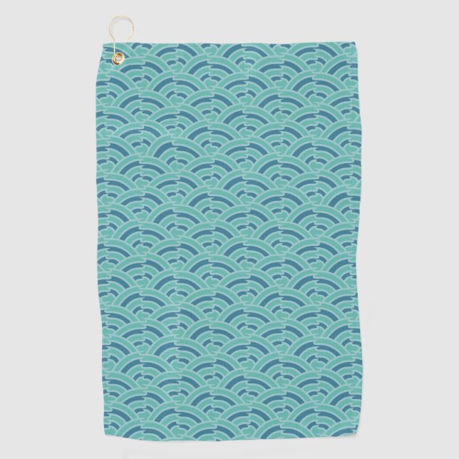 Water Arches Golf Towel (Front)
