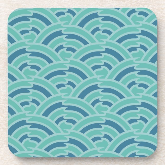 Water Arches Square Coaster (Front)
