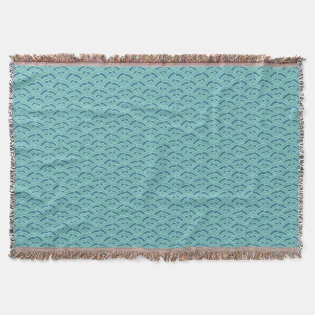 Water Arches Throw Blanket (Front)