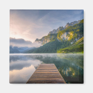 Water   Azure Alpine Lake, Austria Magnet