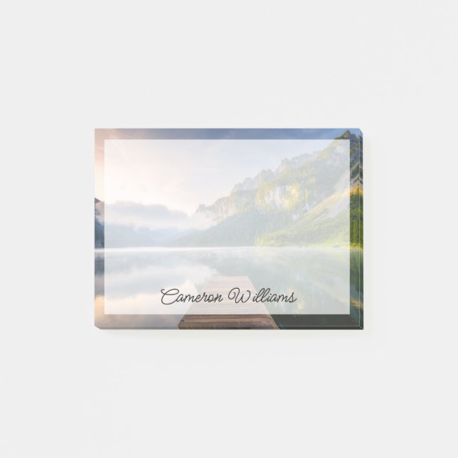 Water | Azure Alpine Lake, Austria Post-it Notes (Front)