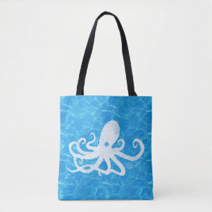 Water Baby Octopus Tote
