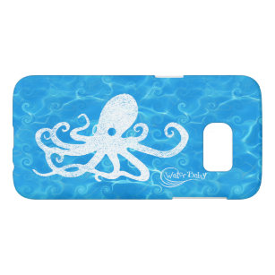 Water Baby Octopus Wave Case